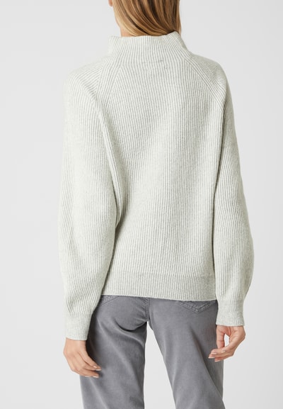 Tom Tailor Pullover mit Woll-Anteil  Hellgrau 5