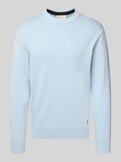Tom Tailor Denim Regular Fit Pullover aus reiner Baumwolle Hellblau 2