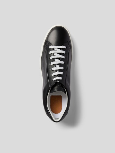 Doucal's Sneaker mit Label-Prägung Schwarz 5