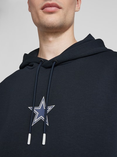 BOSS Orange Hoodie mit Motiv-Print Modell 'NFL' Marine 3