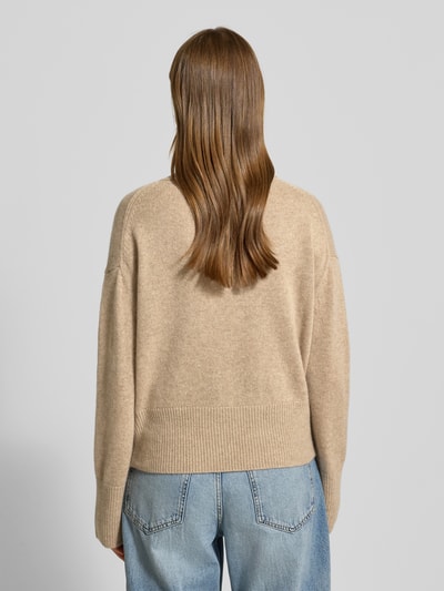 Someday Gebreide pullover van puur kasjmier, model 'Tenni' Beige gemêleerd - 5