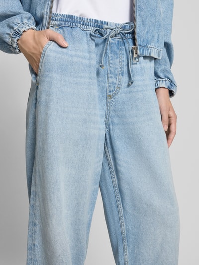 Marc O'Polo Loose Fit Jeans aus Lyocell-Baumwoll-Mix Blau Melange 3