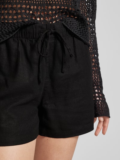 Only Shorts mit elastischem Bund Modell 'CARO' Black 3