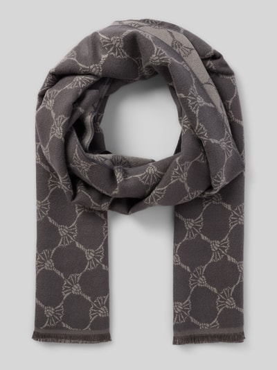 JOOP! Collection Sjaal van pure viscose, model 'Felix' Middengrijs - 1