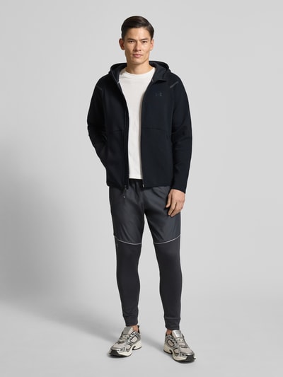Under Armour Trainingsjack met tweewegsritssluiting, model 'Unstoppable' Zwart - 1