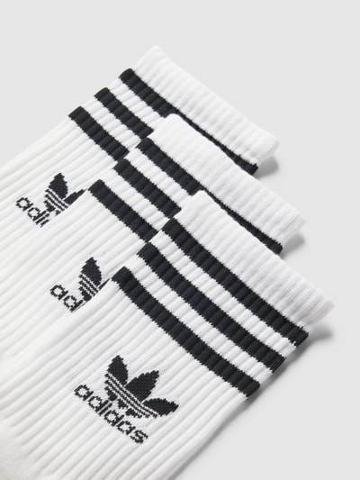 adidas Originals Skarpety z detalem z logo w zestawie 3 szt. Biały 2