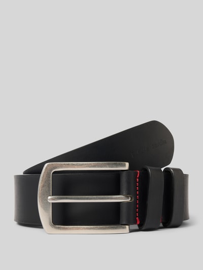 Pierre Cardin Gürtel aus Leder mit Dornschließe Dunkelbraun 1