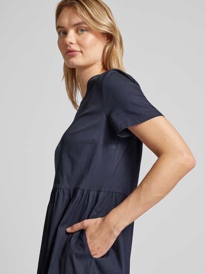 ROBE LÉGÈRE Knielanges Kleid mit Rundhalsausschnitt Marine 3