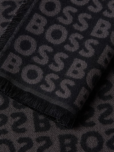 BOSS Sjaal van pure viscose, model 'TADIC' Zwart - 2