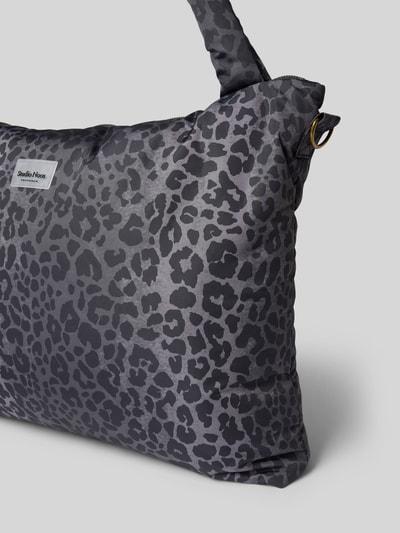 STUDIO NOOS Torebka z naszywką z logo model ‘Antra’ Antracytowy 3