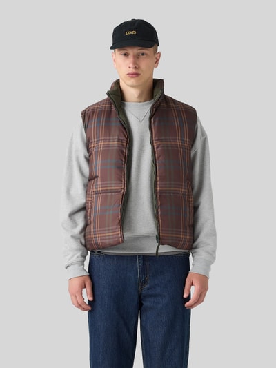 Levi's® Kamizelka o kroju regular fit z funkcją dwustronną Oliwkowy 4