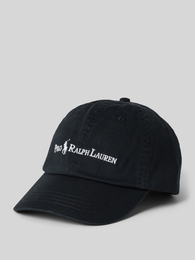 Polo Ralph Lauren Basecap mit Label-Stitching Black 1