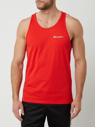 CHAMPION Top o kroju comfort fit z bawełny  Czerwony 4