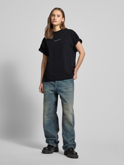 Carhartt Work In Progress T-Shirt mit Label-Print Black 1