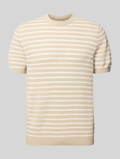 MCNEAL T-shirt met ronde hals Beige - 2