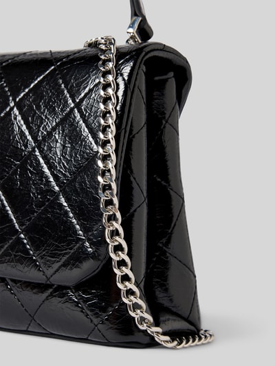 VALENTINO BAGS Handtas met doorgestikte naden en labelapplicatie, model 'WAKANDA' Zwart - 2