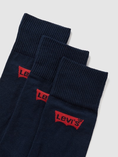 Levi's® Skarpety z nadrukiem z logo Granatowy 2