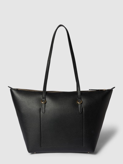 Lauren Ralph Lauren Tote Bag in Leder-Optik Modell 'KEATON' Black 4