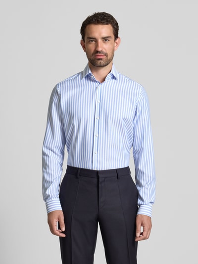 Christian Berg Men Regular Fit Freizeithemd mit extra langem Arm Bleu 4