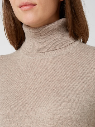 Christian Berg Woman Rollkragenpullover aus Kaschmir Hazel Melange 3