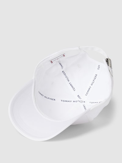 Tommy Hilfiger Basecap mit Label-Stitching  Modell 'ESSENTIAL' Weiss 2