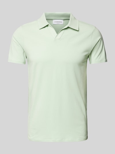 Lindbergh Poloshirt aus Baumwoll-Mix Mint 2