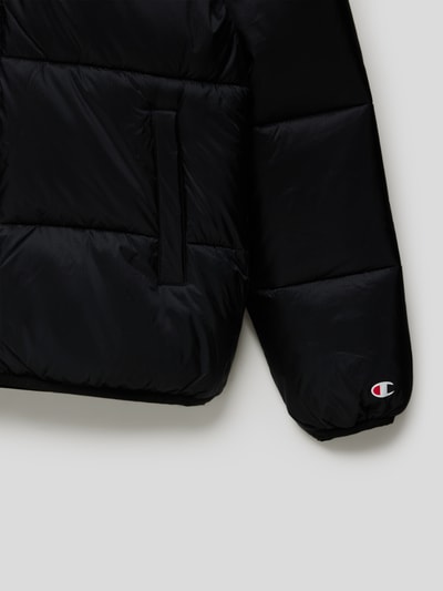 CHAMPION Steppjacke mit Label-Print Black 2