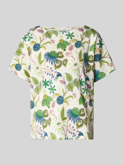 Christian Berg Woman Sweatshirt mit Rundhalsausschnitt Ecru 2