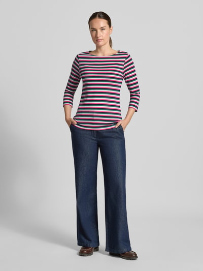Christian Berg Woman Longsleeve mit 3/4-Arm Dunkelblau 1