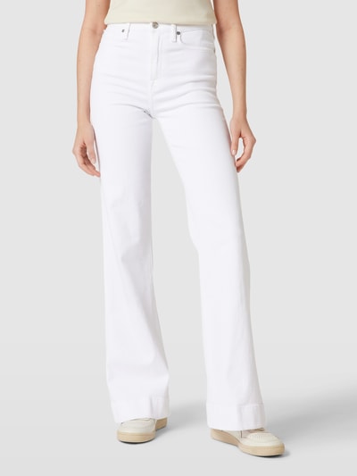 7 For All Mankind Flared Jeans im 5-Pocket-Design Weiss 4
