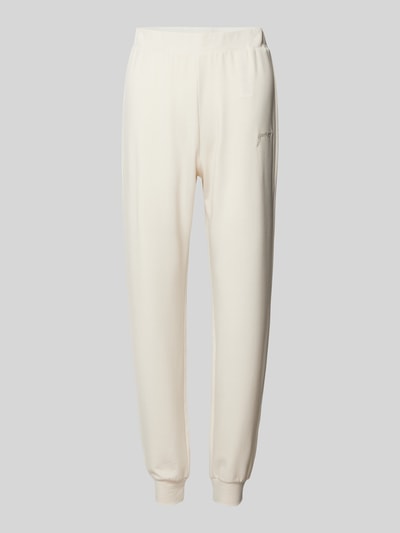 Guess Sweatpants mit Label-Stitching Modell 'LUCIA' Beige 2