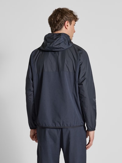 BOSS Green Trainingsanzug mit Label-Print Dunkelblau 5