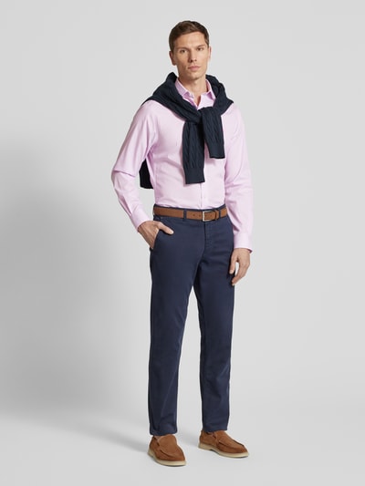 Polo Ralph Lauren Slim Fit Business-Hemd mit Haifischkragen Rose 1