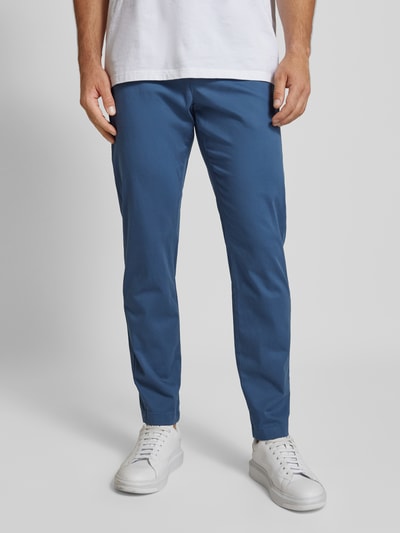 Tommy Hilfiger Regular Fit Chino mit Knopfverschluss Jeansblau 4