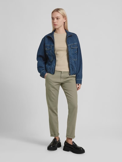G-Star RAW Chinosy o kroju straight fit z czystej bawełny Khaki 1