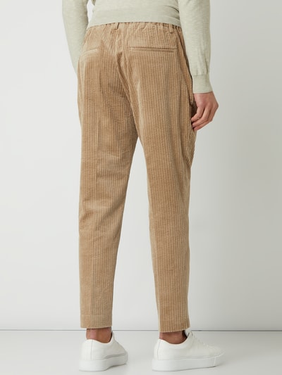 Antony Morato Carrot Fit Anzughose aus Cord Modell 'Ralph' Beige 5