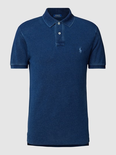 Polo Ralph Lauren Poloshirt im Used-Look Dunkelblau 2