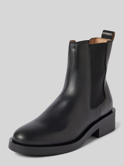 BOSS Chelsea boots met elastische inzetten, model 'Iryna' Zwart - 1