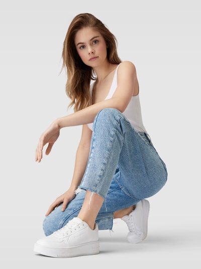 Levi's® Jeansy o kroju mom fit ze szwami działowymi Jasnoniebieski 3