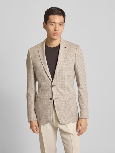 Roy Robson Sakko mit Strukturmuster Beige 4