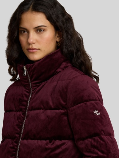 Lauren Ralph Lauren Steppjacke mit Logo-Detail Bordeaux 3