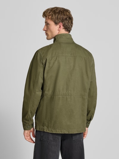 Superdry Military Jacket mit Pattentaschen und Label-Patches Oliv 5