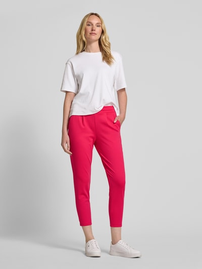ICHI Jogpants mit Paspeltaschen Modell 'KATE' Pink 1