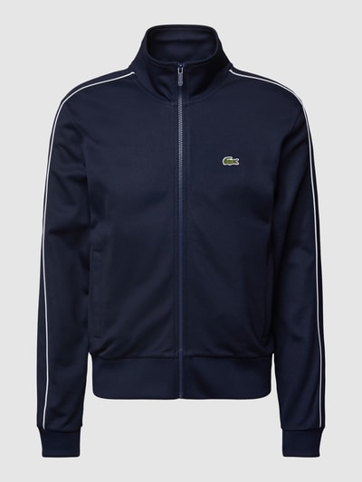 Lacoste Sweatjacke mit Label-Detail (marine) online kaufen
