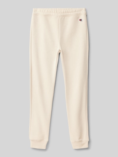 CHAMPION Sweatpants met logostitching Beige - 1