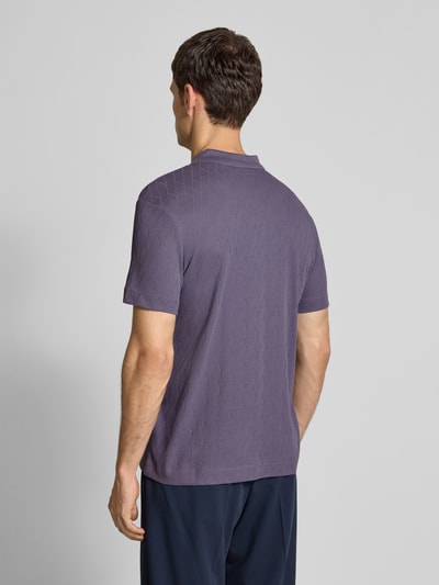 JOOP! Collection Regular Fit Poloshirt aus reiner Baumwolle Modell 'Bianco' Purple 5
