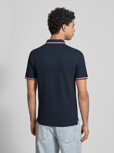 JACK & JONES Slim Fit Poloshirt mit Viskose-Anteil Modell 'Paulos' Marine 5