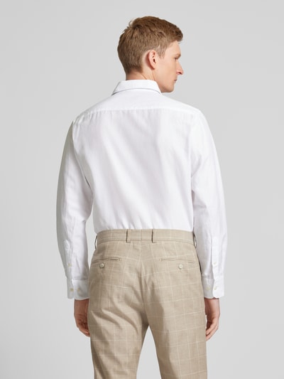 Eterna Modern fit zakelijk overhemd met kentkraag Wit - 5