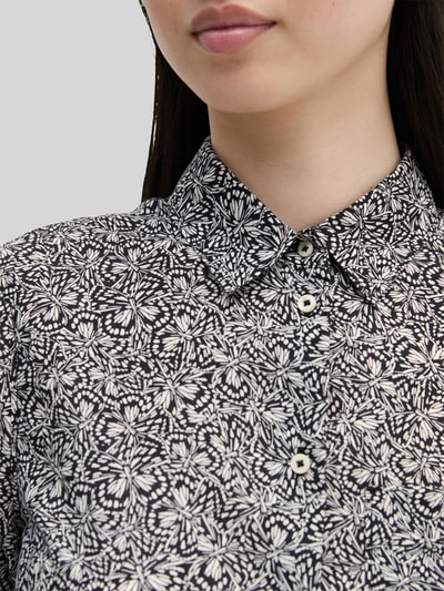 Marc O'Polo Loose Fit Freizeitkleid aus reiner Baumwolle Marine 3