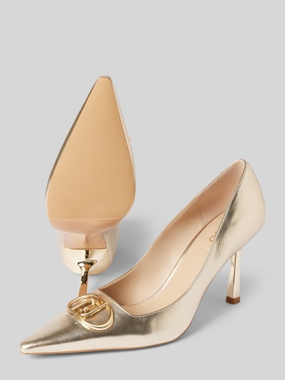 Liu Jo High Heels mit Label-Detail Modell 'SABRY' Gold 4